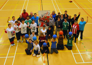 image of a goalball development day