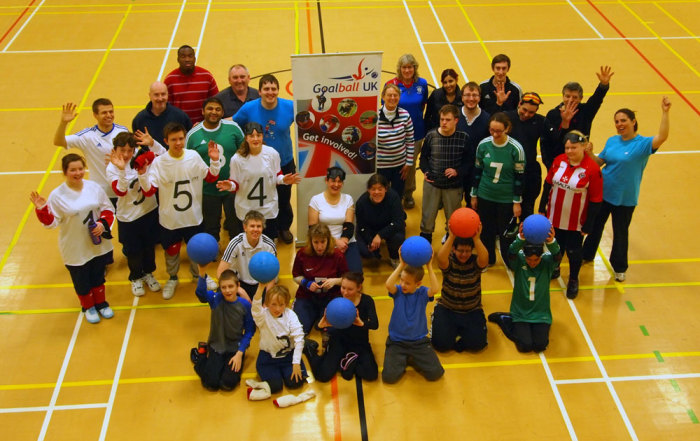 image of a goalball development day