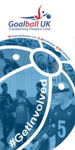 Goalball UK # Get Involved logo