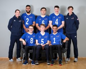 Group photo of GB under 23s and coaches