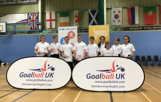 Group photo of young leaders at Lincolnshire School Games