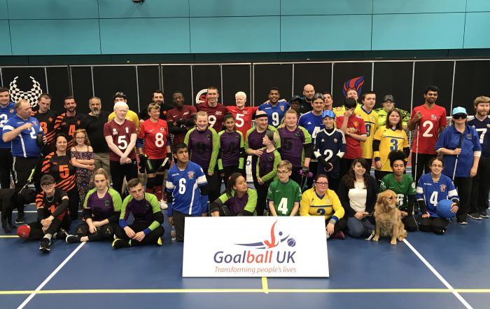 group photo of player staff, and officials from End of season