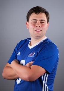 Side profile of player Sam Hoskin