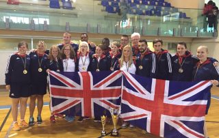 Men and Women GB Squads at the 2016 European B Championships.