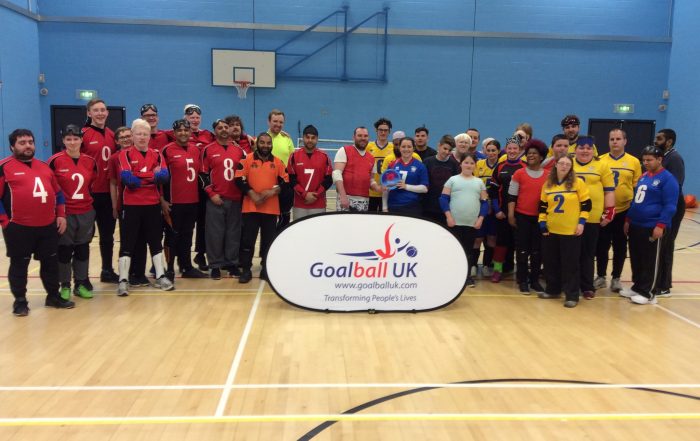 Group photo from the War of the Roses tournament, featuring the Yorkshire and Lancashire teams.