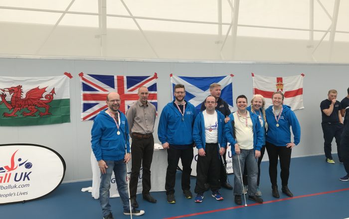Photo of the Scotland squad, including Graeme, at the Home Nations tournament