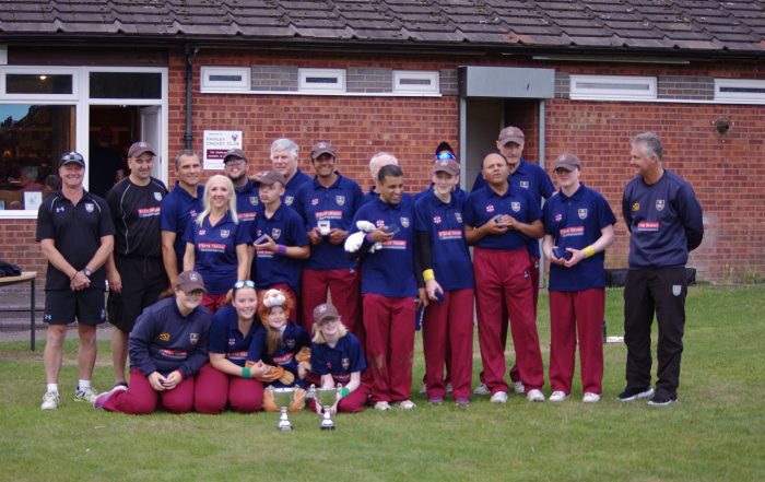 Image shows Lois with they Surrey VI cricket team
