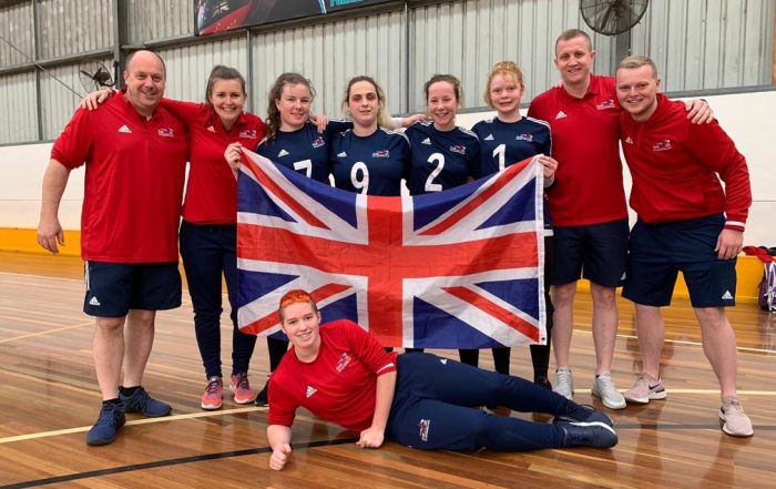 GB Women's team at the Under 19 World Championships.
