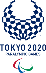 Tokyo 2020 Paralympics logo with the 3 agitos.