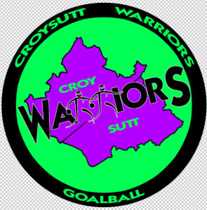Croysutt Warrior Goalball Club logo.