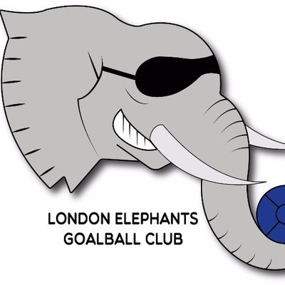 London Elephants Goalball Club logo