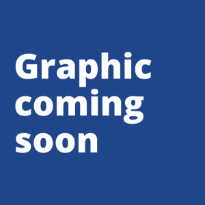 Blue square with white text. Copy reads 'Graphic coming soon'