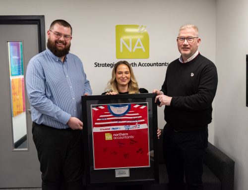 Goalball UK and Northern Accountants Celebrate a Year in Partnership