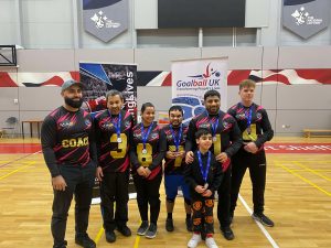 Blackburn team photo after a competition