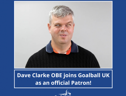 Goalball UK Appoints Paralympic Legend Dave Clarke OBE as New Patron!