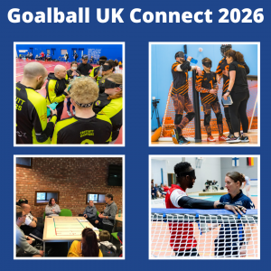 A group image of 3 coaches talking to their players and one image of a workshop in progress.