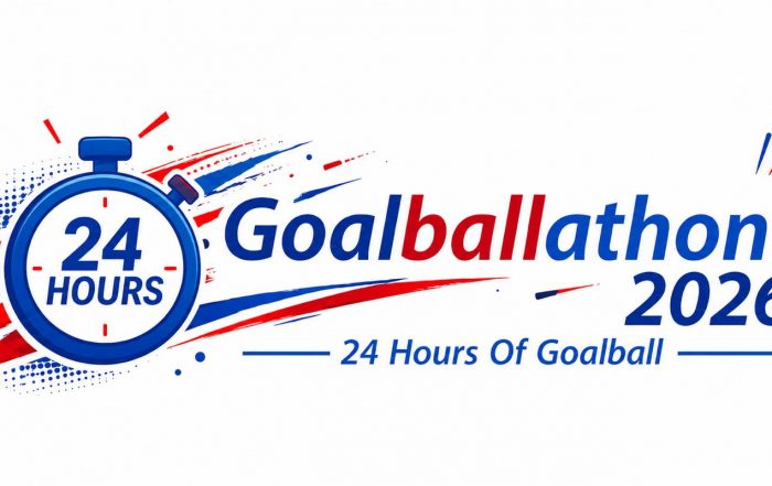 24-hour Goalballathon 2026 promotional logo